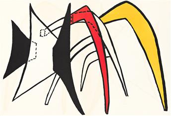 ALEXANDER CALDER Derrière le Miroir: Stabiles.